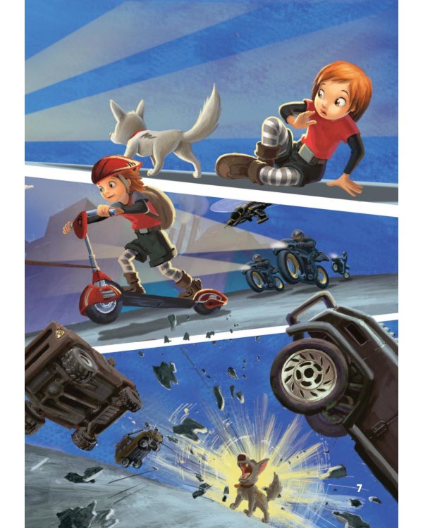 Вольт. Верный друг. Книга для чтения с цветными картинками