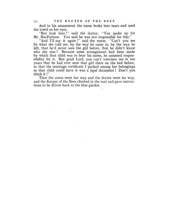 The Keeper of the Bees