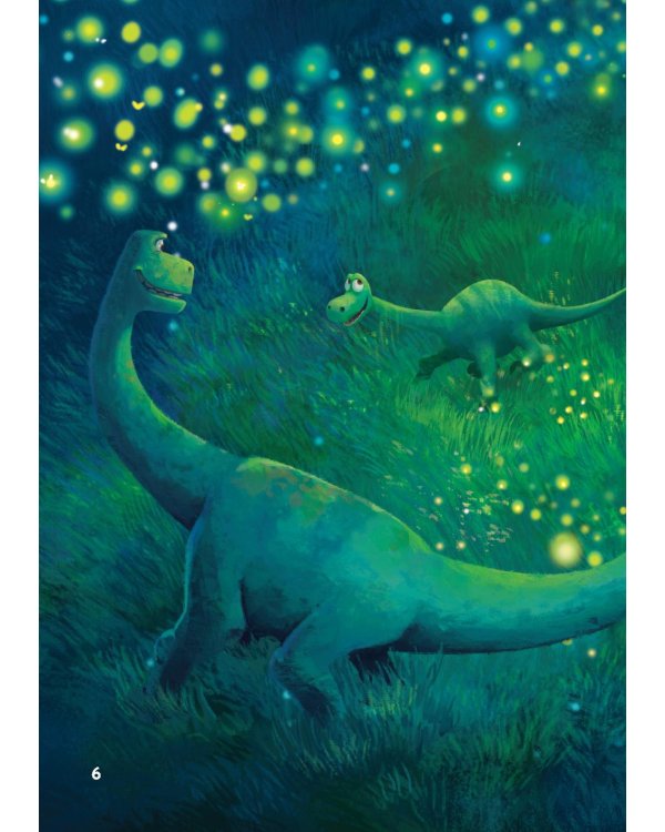 Хороший динозавр. Дорога домой. Книга для чтения с цветными картинками