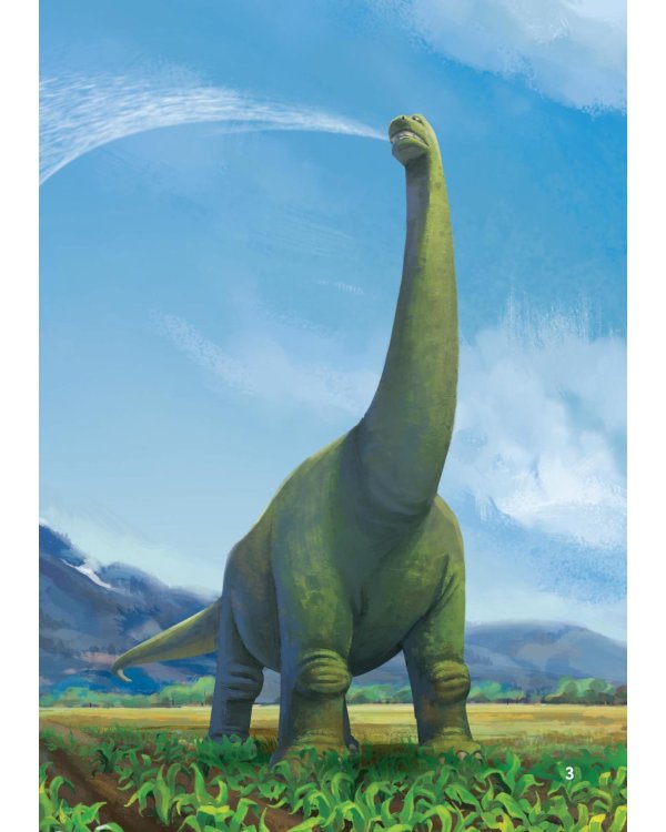 Хороший динозавр. Дорога домой. Книга для чтения с цветными картинками