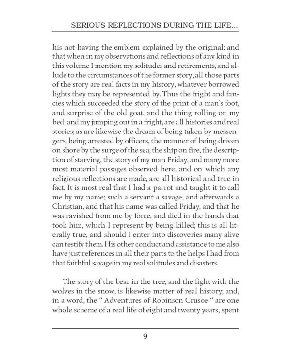 Serious Reflections During the Life and Surprising