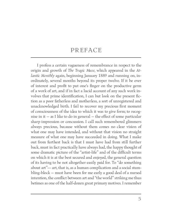 The Tragic Muse = Трагическая муза: на англ.яз