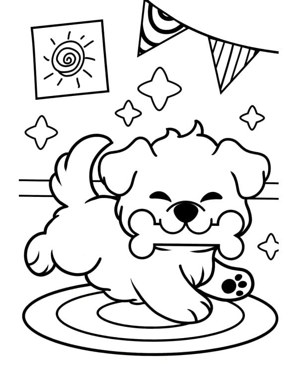 Моя ГАВ раскраска