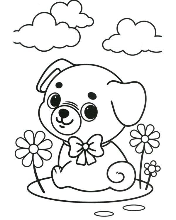 Моя ГАВ раскраска