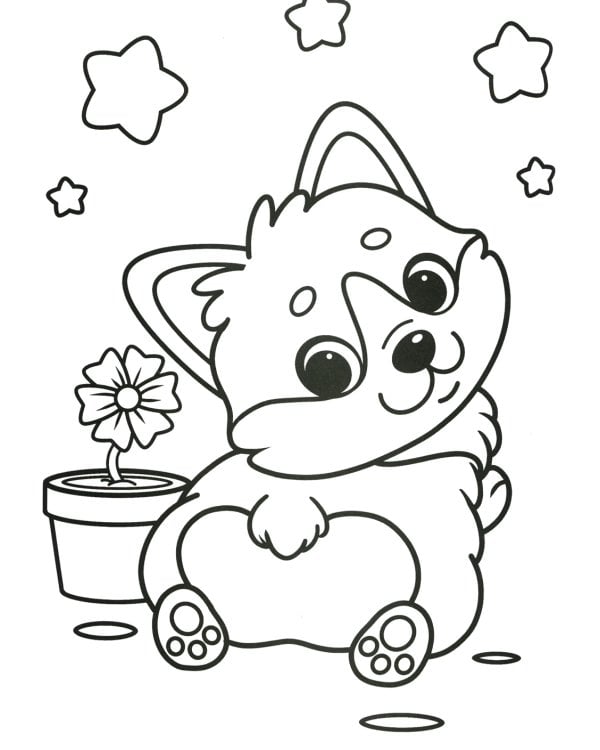 Моя ГАВ раскраска