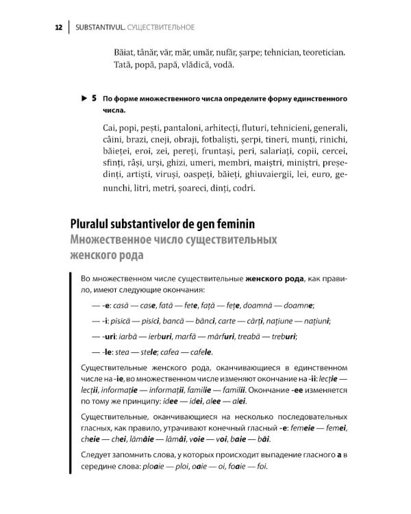 Румынский язык. Сборник упражнений по грамматике