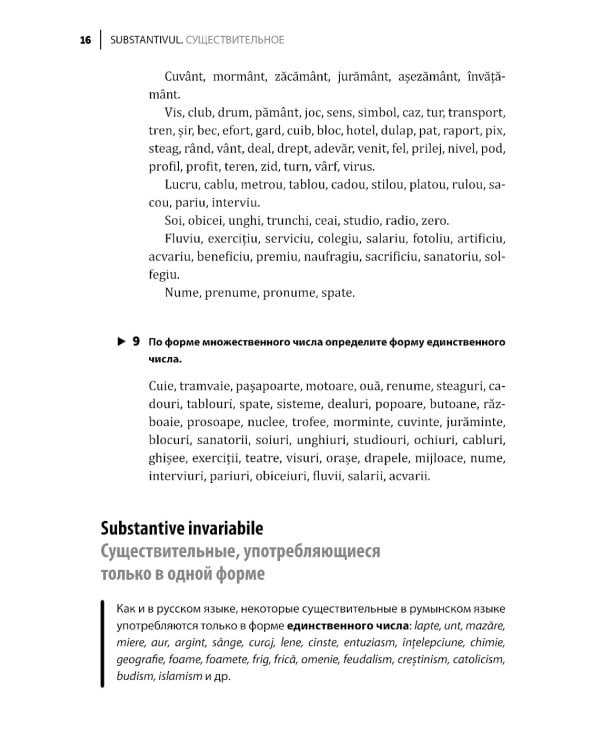 Румынский язык. Сборник упражнений по грамматике