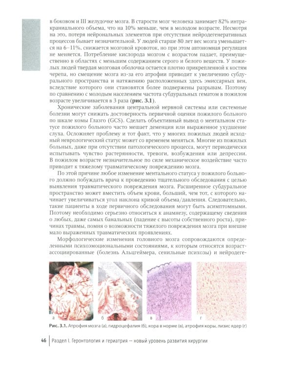 Хирургия в гериатрии и паллиативной медицине