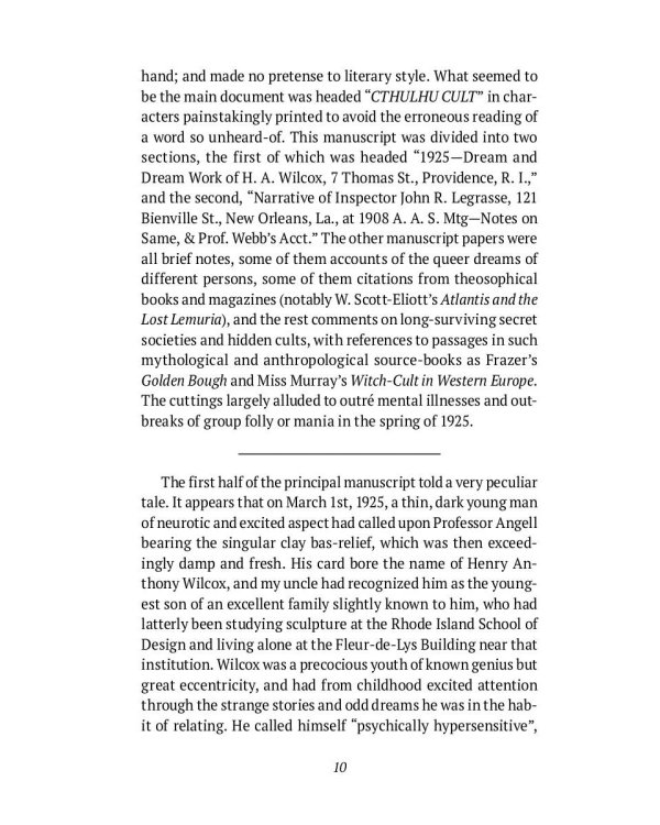 The Call of Cthulhu and Other Stories: на англ.яз