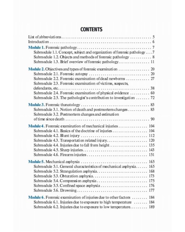 Forensic Medicine. Textbook