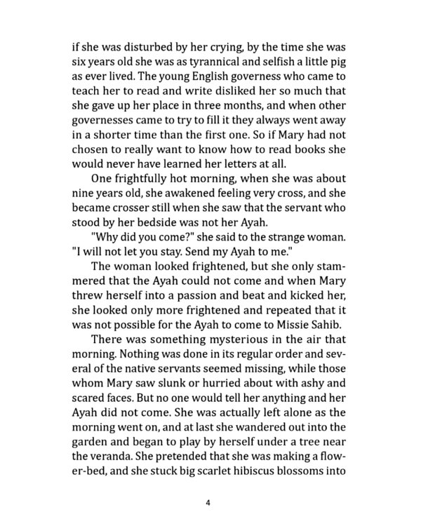 Таинственный сад (книга для чтения на английском языке)