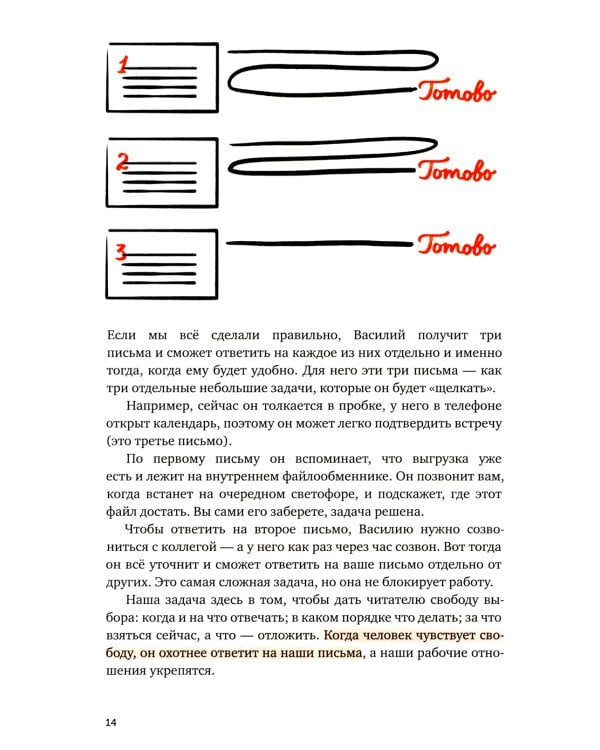 Текст по полочкам: Краткое пособие по деловой переписке