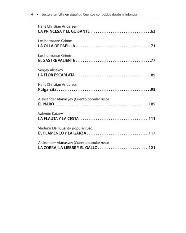 Сказки, знакомые с детства. Простое чтение на испанском: пособие по чтению