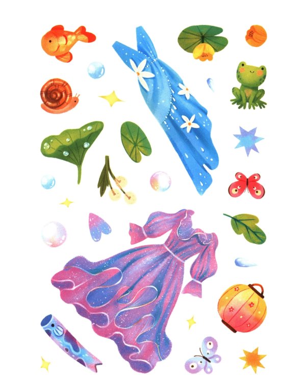 Феечки: книжка с наклейками