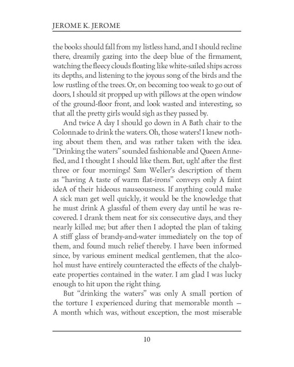 Idle Thoughts of an Idle Fellow 1