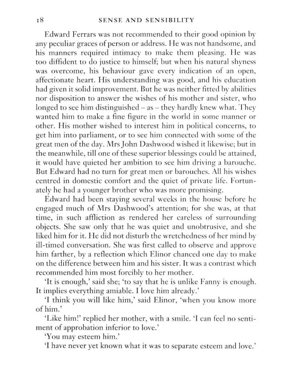 Sense and Sensibility