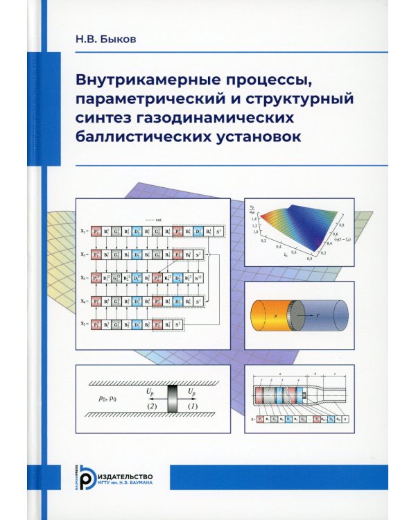 Внутрикамерные процессы, параметрический и структурный синтез газодинамических баллистических установок