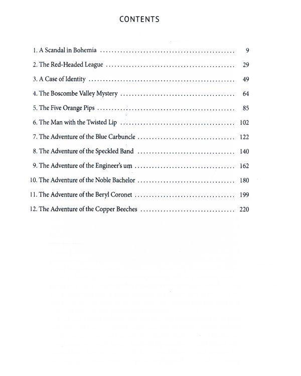 The Adventures of Sherlock Holmes