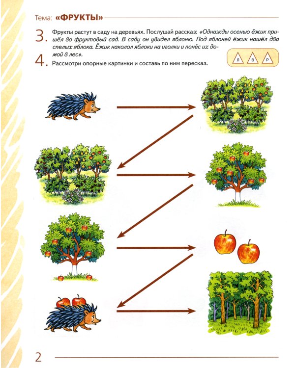 Развиваем связную речь у детей 4-5 лет с ОНР. Альбом 1. Мир растений. 2-е изд., испр