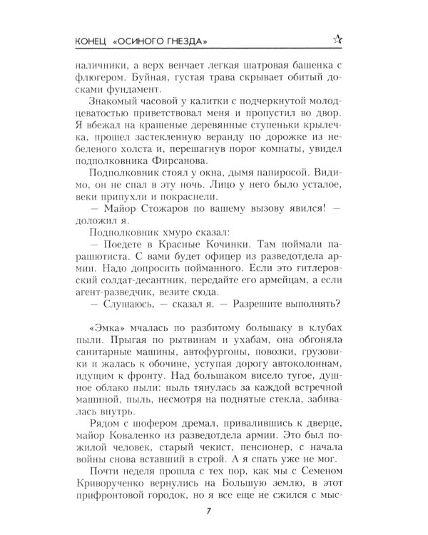 Конец "осиного гнезда": роман