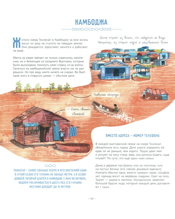 Жизнь на воде. Необычные дома мира