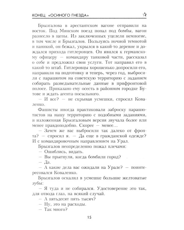 Конец "осиного гнезда": роман