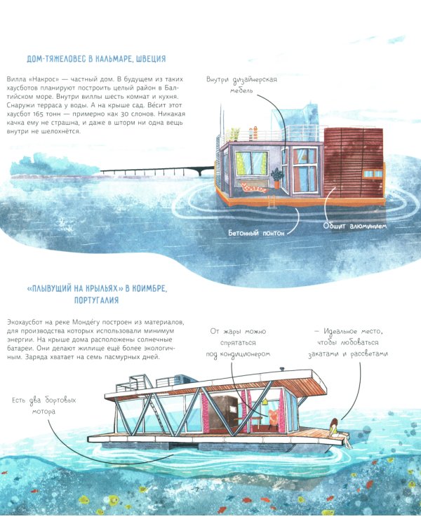 Жизнь на воде. Необычные дома мира