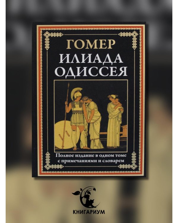 Илиада. Одиссея (черно-белые иллюстрации)