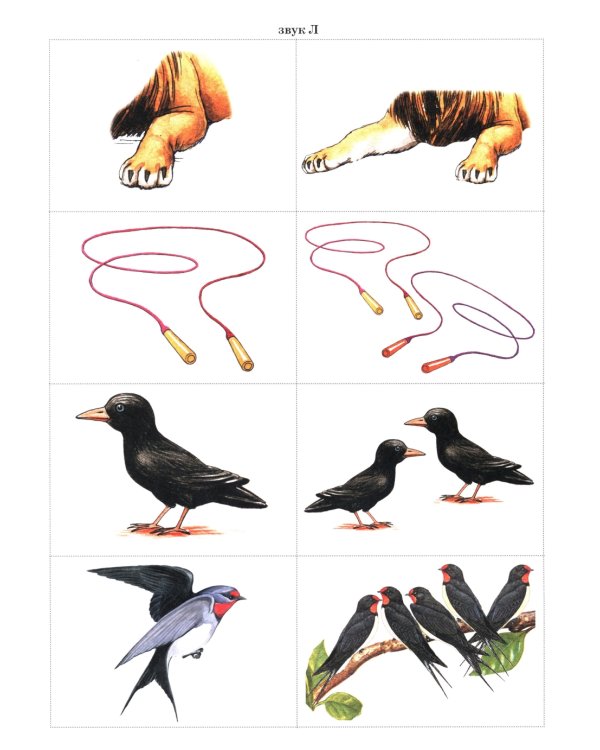 Игры с парными карточками. Звуки Р, Л. Настольные логопедические игры для детей 5-7 лет