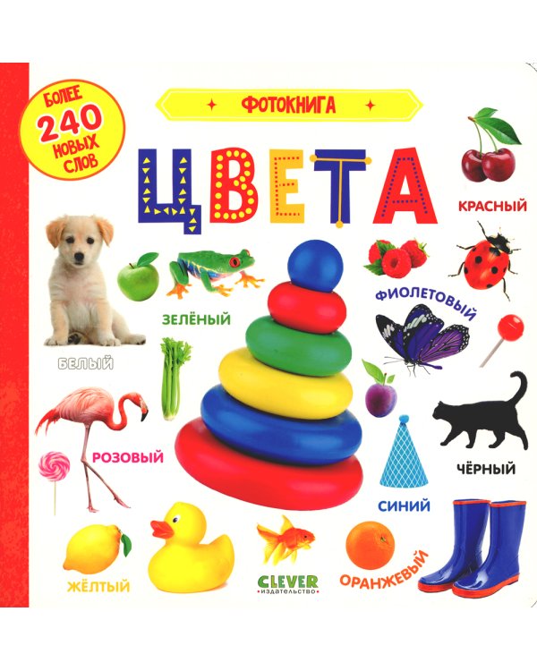 Фотокнига. Цвета. Более 240 новых слов