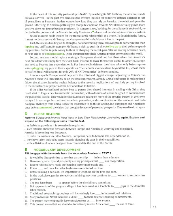 Английский язык. New Advance to Proficiency = Новый путь к мастерству. Уровень С1. В 2 ч. Ч. 2: Учебник