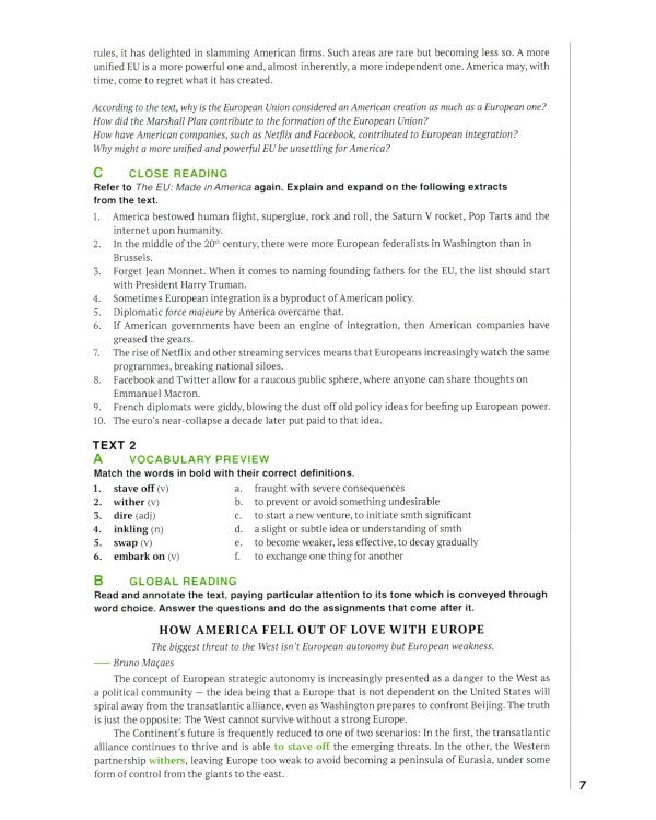 Английский язык. New Advance to Proficiency = Новый путь к мастерству. Уровень С1. В 2 ч. Ч. 2: Учебник