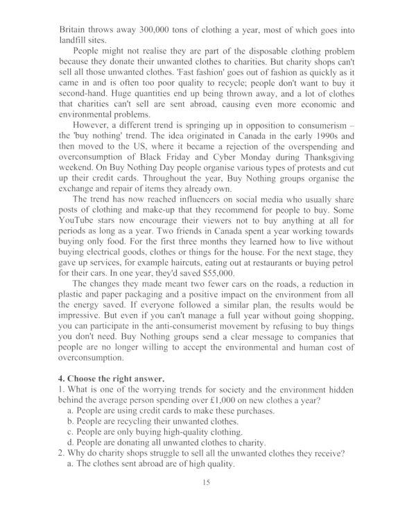 Springboard to success in English exams: курс интенсивной подготовки к профильным экзаменам по англ.яз: Учебник. Уровент B2