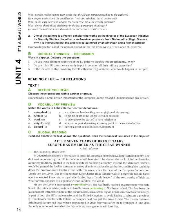 Английский язык. New Advance to Proficiency = Новый путь к мастерству. Уровень С1. В 2 ч. Ч. 2: Учебник