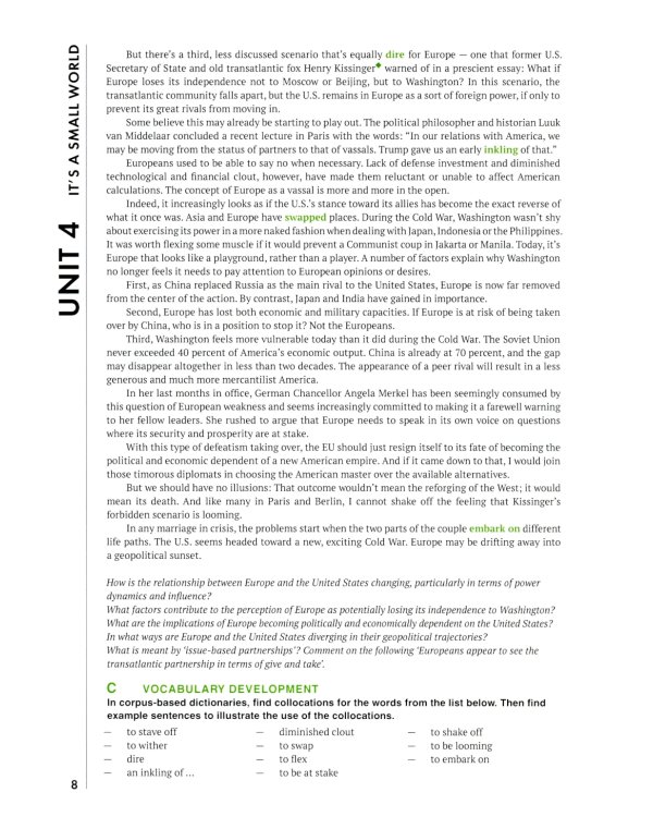 Английский язык. New Advance to Proficiency = Новый путь к мастерству. Уровень С1. В 2 ч. Ч. 2: Учебник