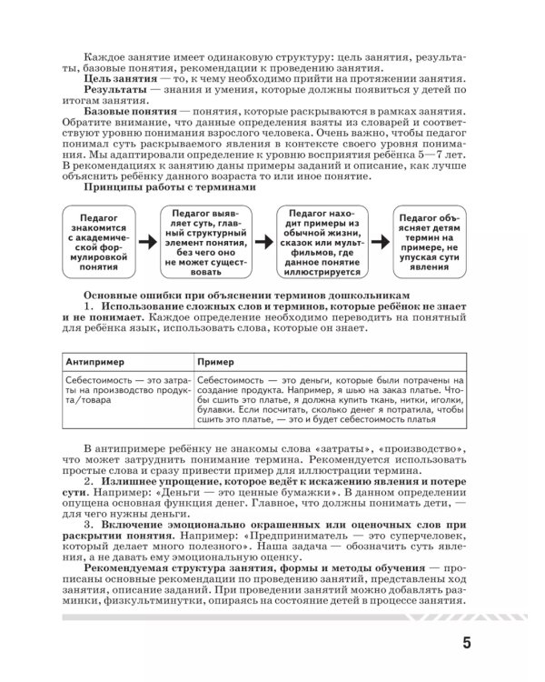Финансовая грамота. Рабочая программа с методическими рекомендациями. Пособие для педагогов ДОО. 3-е изд., стер