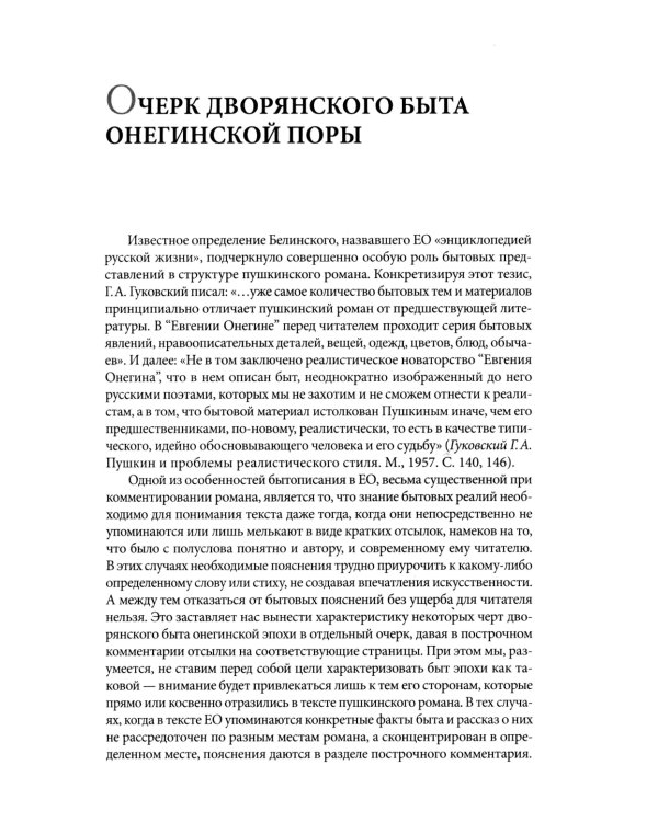 Роман А. С. Пушкина "Евгений Онегин": комментарий