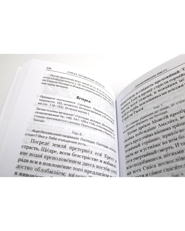 Богослужения Триоди Постной. 3-е изд., испр