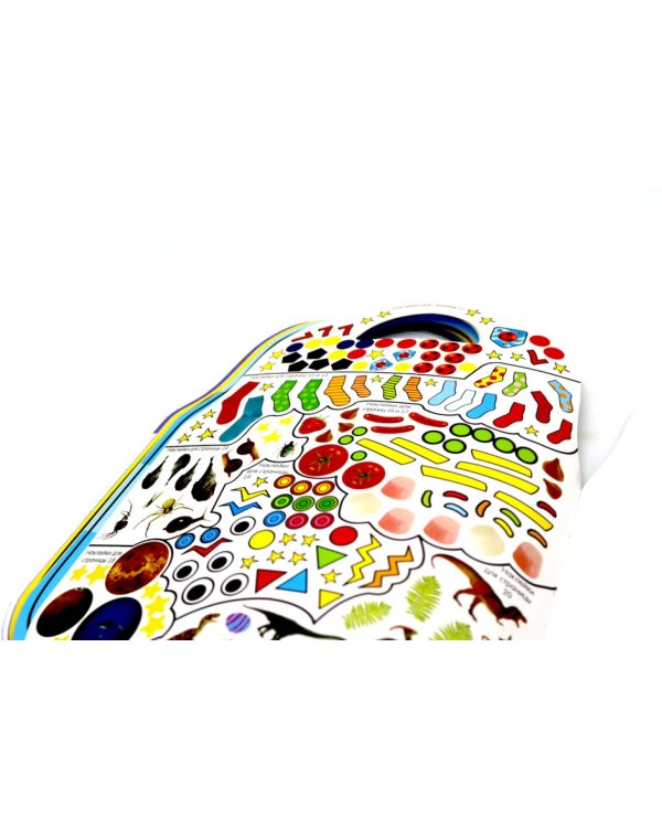 Книжки с наклейками: Закорючки. Готовим руку к письму. Самый прикольный рюкзачок (комплект из 2-х книг)