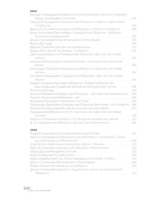 Все, что не анархия (сборник публикаций)