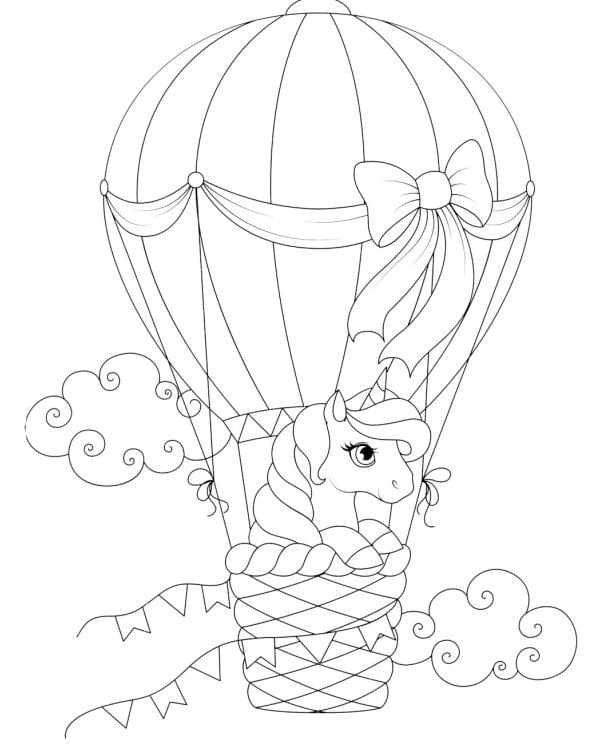 Волшебные единороги: книжка-раскраска