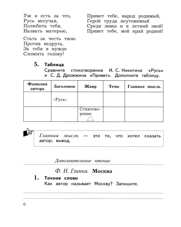 Литературное чтение. 3 кл.: Рабочая тетрадь. В 2 ч. Ч. 2. 12-е изд., стер