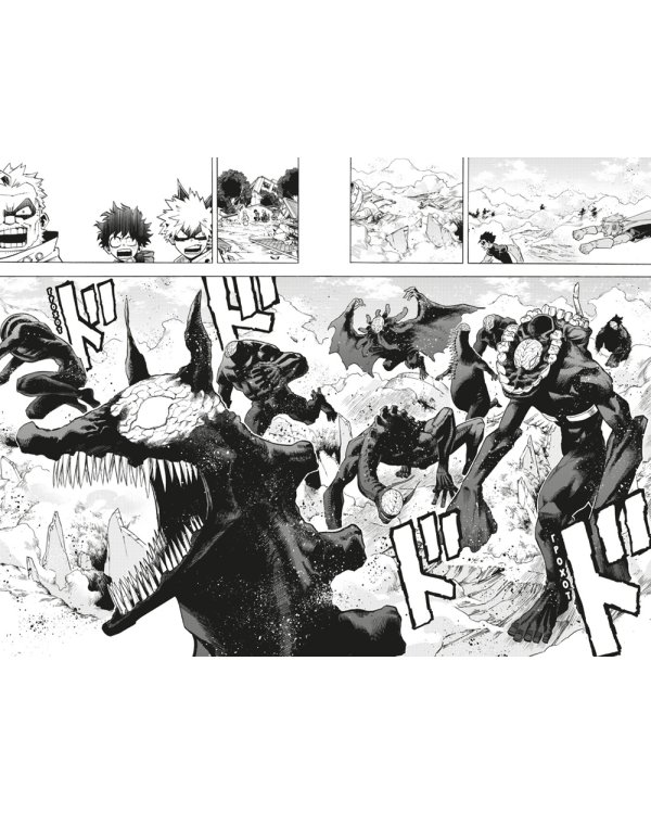 Моя геройская академия.14. Кн. 27-28: One’s Justice. Эйфория от разрушений: манга