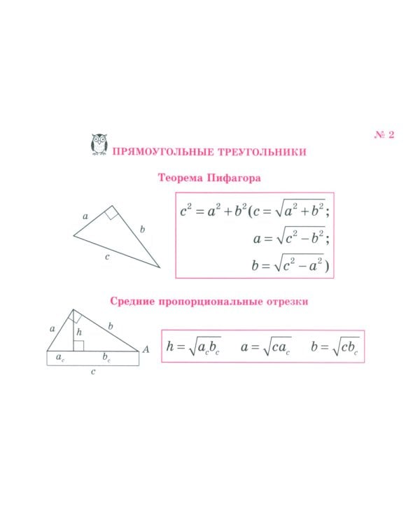 Все формулы по геометрии