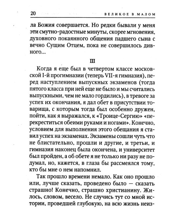 Великое в малом