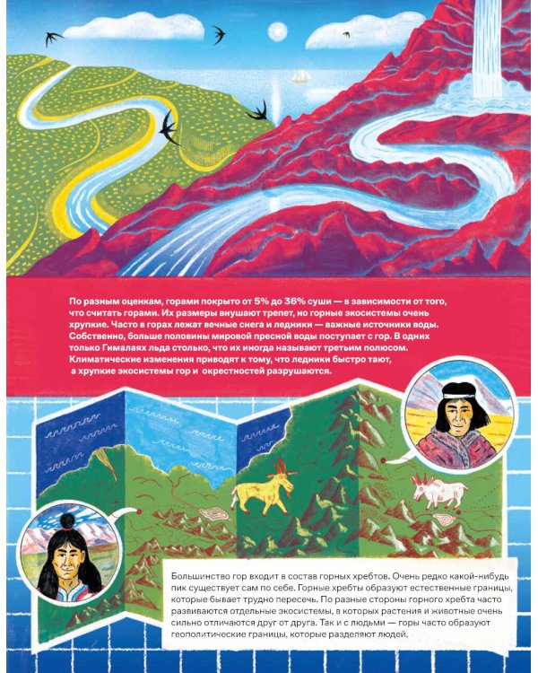 На вершине мира: удивительные горы Земли; Потрясающая стихия: землетрясения, торнадо, цунами (комплект из 2-х книг)