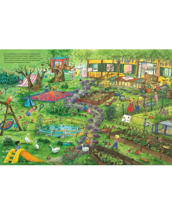 В гостях у бабушки. Виммельбух