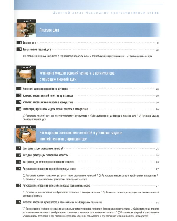 Несъемное протезирование зубов. Цветной атлас