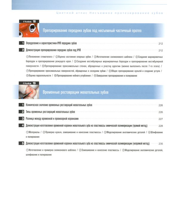 Несъемное протезирование зубов. Цветной атлас
