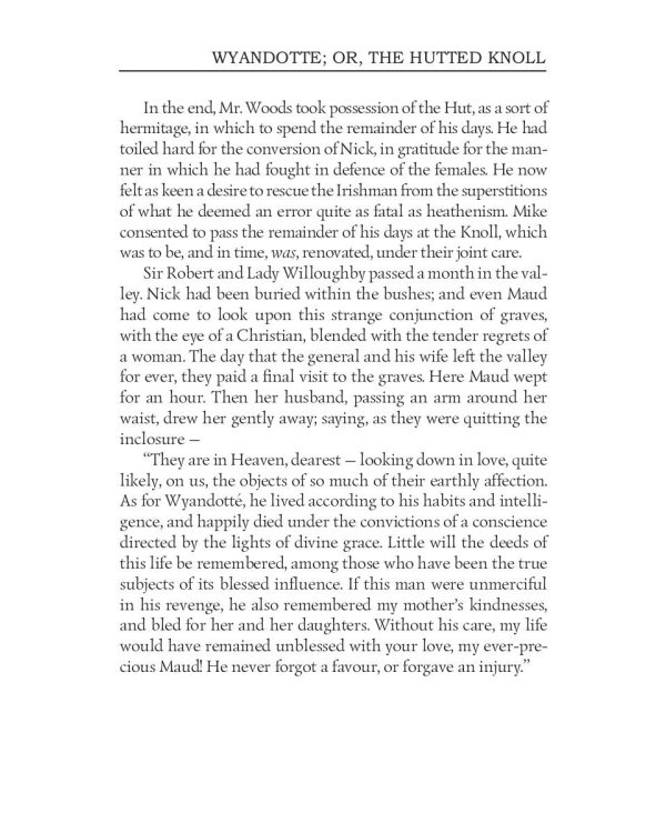 Wyandotte; or, The Hutted Knoll = Вайандотте, или Дом на холме. Т. 25: на англ.яз
